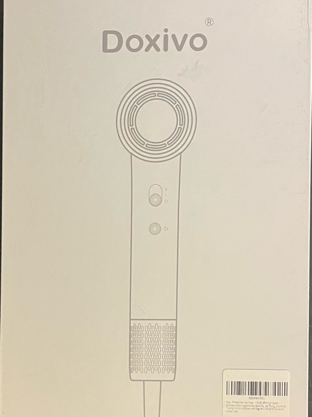 High Speed Hair Dryer - White